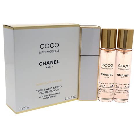 coco mademoiselle perfume twist and spray.